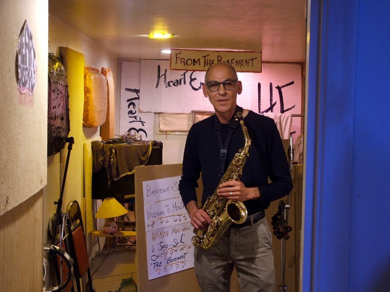 Raymon Torchinsky in the studio